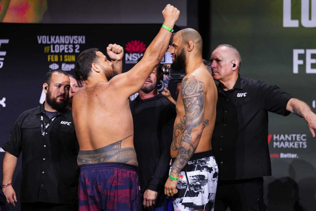 UFC 325 Ceremonial Weigh-in