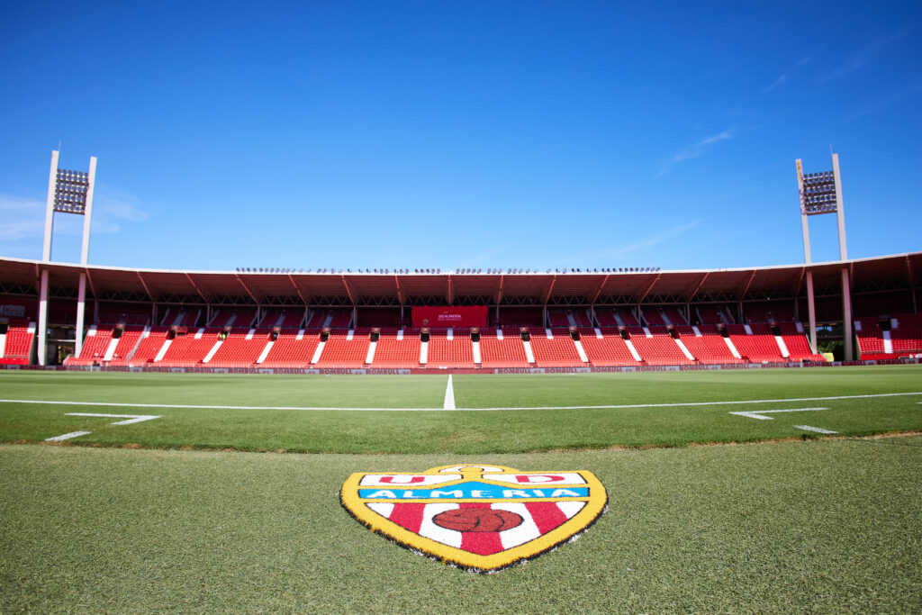 General view before the Spanish league, La Liga EA Sports, football match played between UD Almeria and Real Madrid