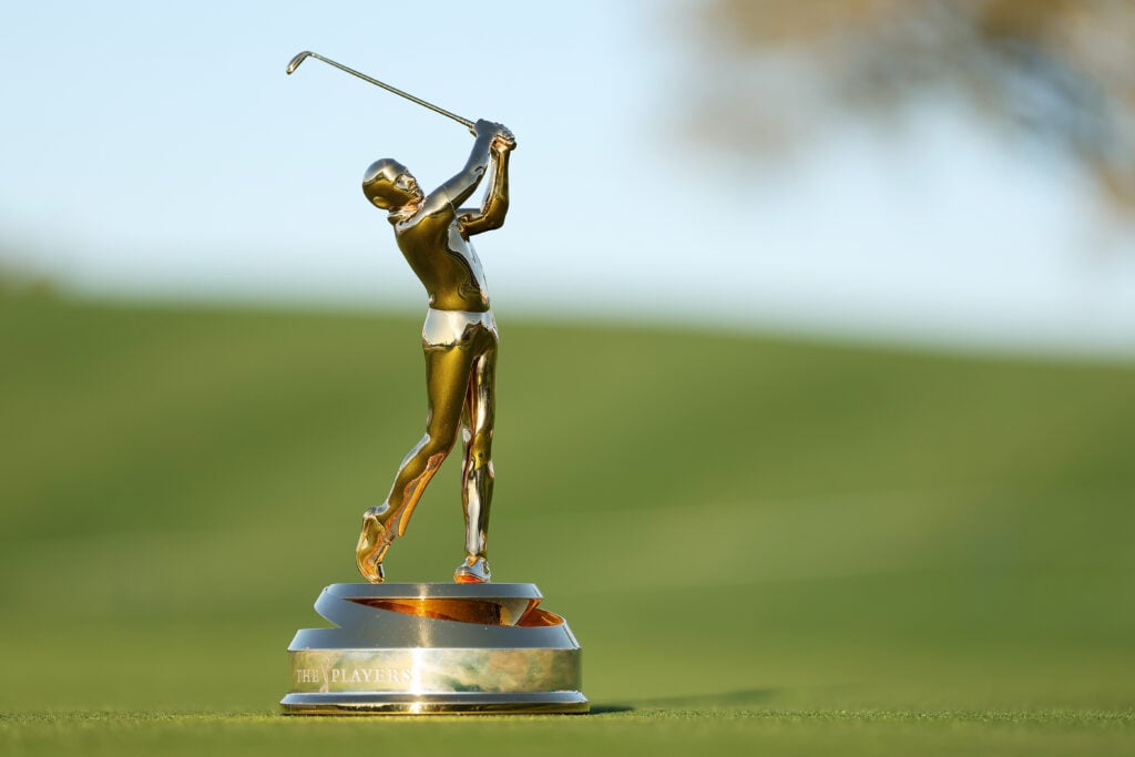 THE PLAYERS Championship trophy pictured in 2025