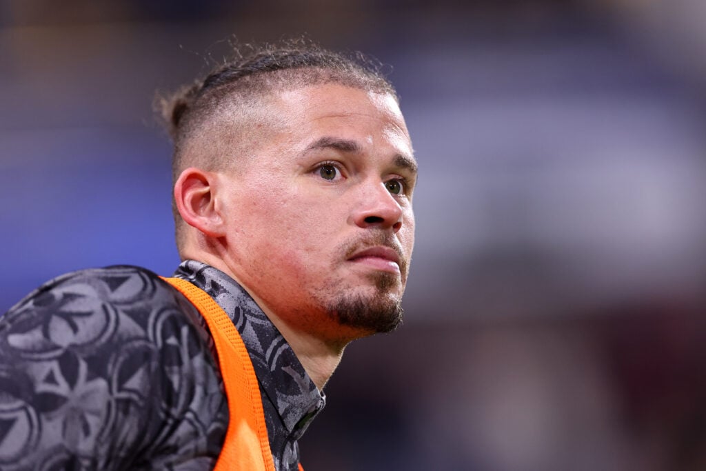 Kalvin Phillips of Manchester City during the Carabao Cup Third Round match between Huddersfield Town and Manchester City at Accu Stadium.
