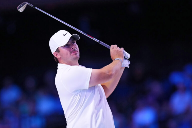 Photo by Rich Storry/TGL/TGL Golf via Getty Images