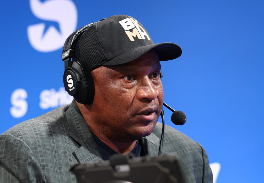 Bo Jackson visits SiriusXM on Radio Row at Super Bowl LX on February 05, 2026 in San Francisco, California.