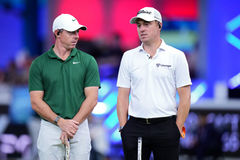 Photo by Rich Storry/TGL/TGL Golf via Getty Images