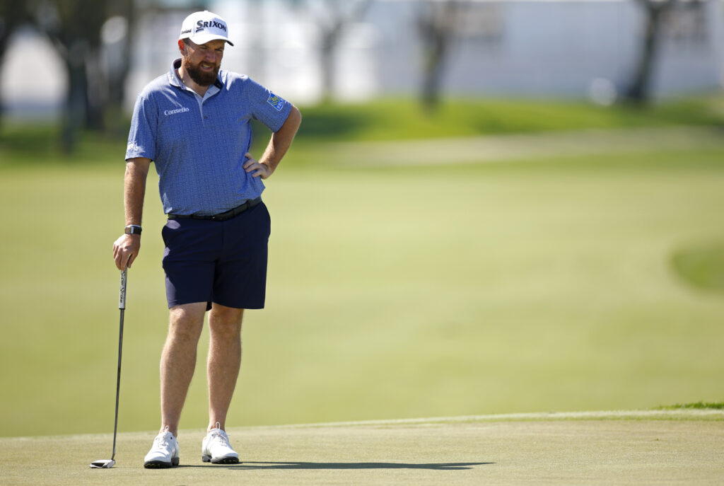 Shane Lowry of Ireland plays a practice round prior to the Cognizant Classic 2026
