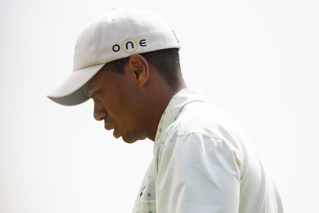 Tiger Woods during the third round of the US Open in 2004