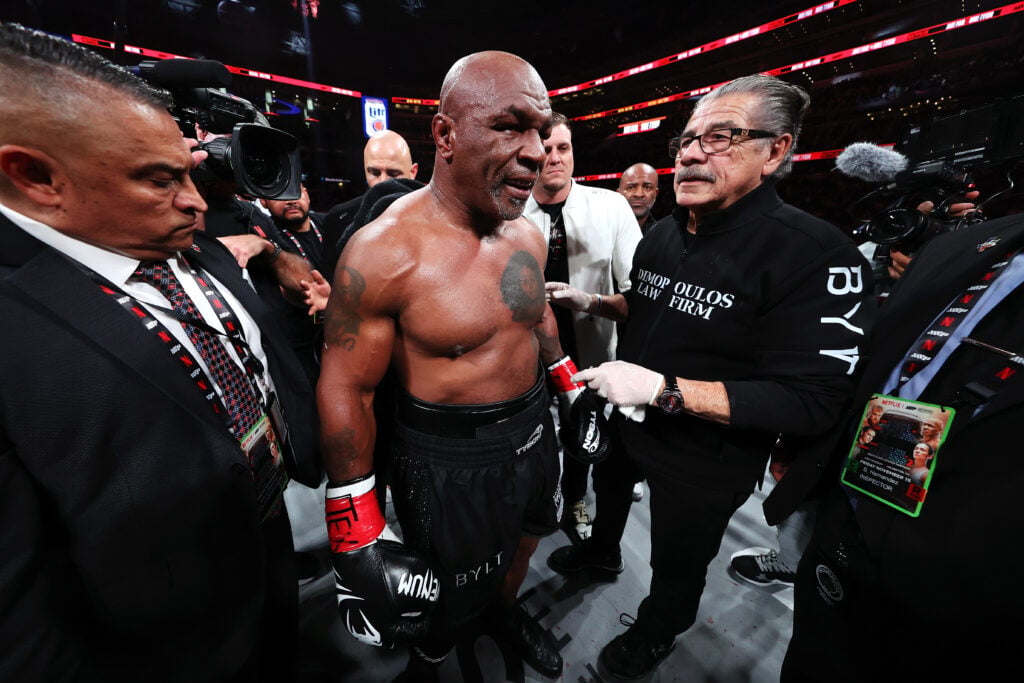 LIVE On Netflix: Jake Paul Vs. Mike Tyson