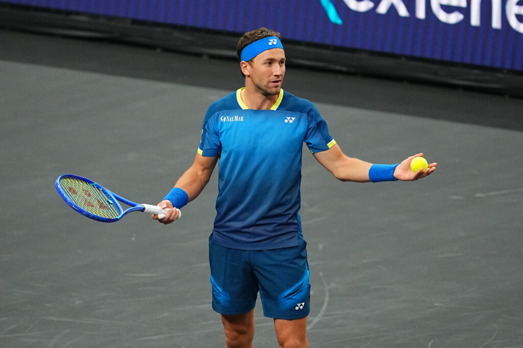 Casper Ruud pictured at The MGM Slam