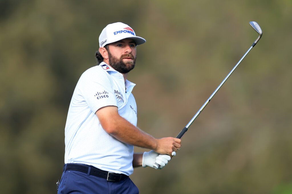 Cam Young on the 14th hole during the third round of THE PLAYERS Championship at TPC Sawgrass