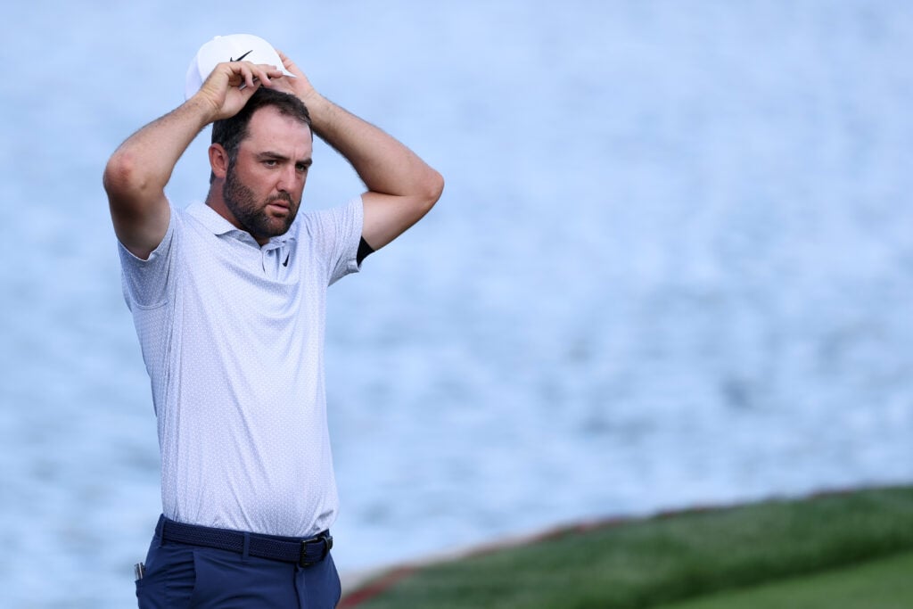 Scottie Scheffler at THE PLAYERS Championship