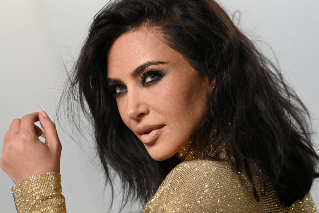 Kim Kardashian attends the 2026 Vanity Fair Oscar Party hosted by Mark Guiducci at Los Angeles County Museum of Art.