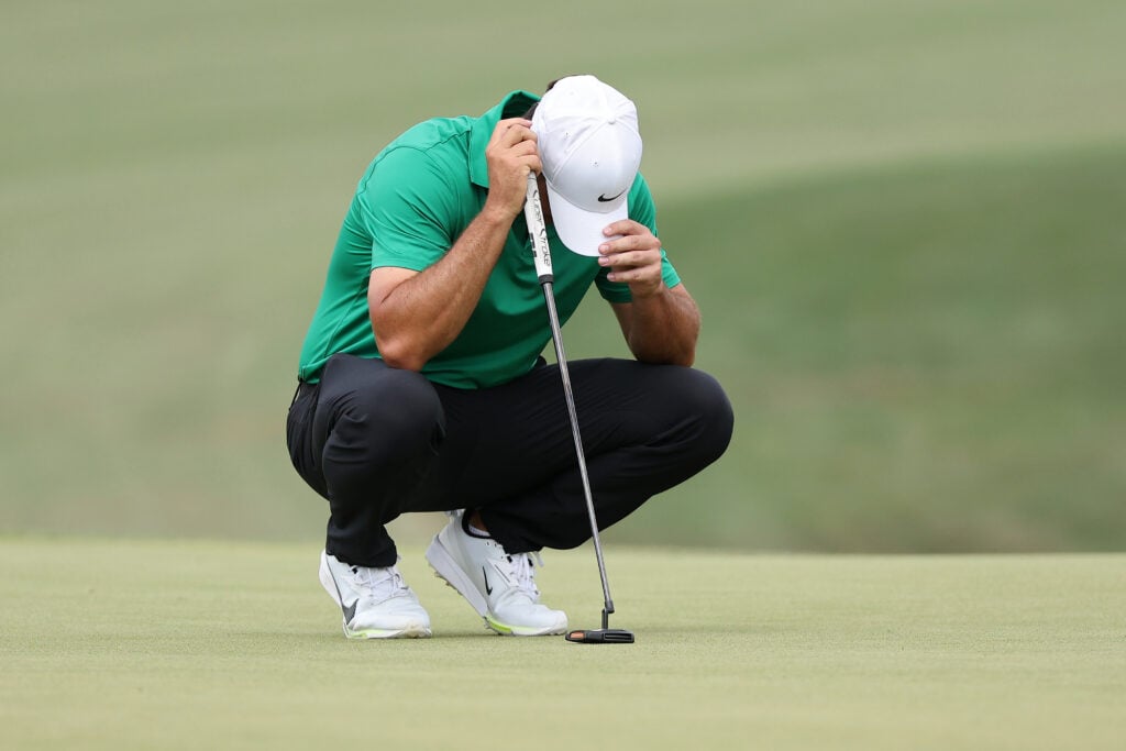 Brooks Koepka on the sixth green during the second round of the Texas Children's Houston Open