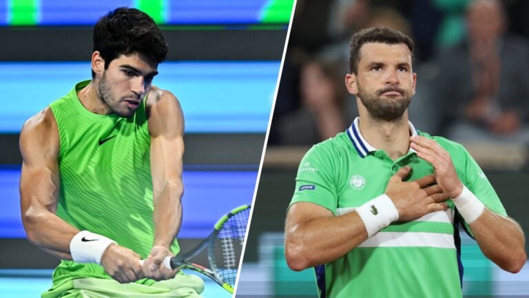 Carlos Alcaraz and Grigor Dimitrov