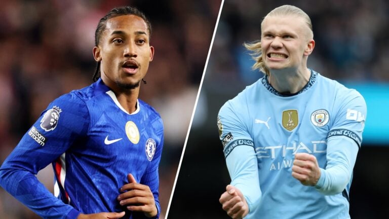 Joao Pedro and Erling Haaland