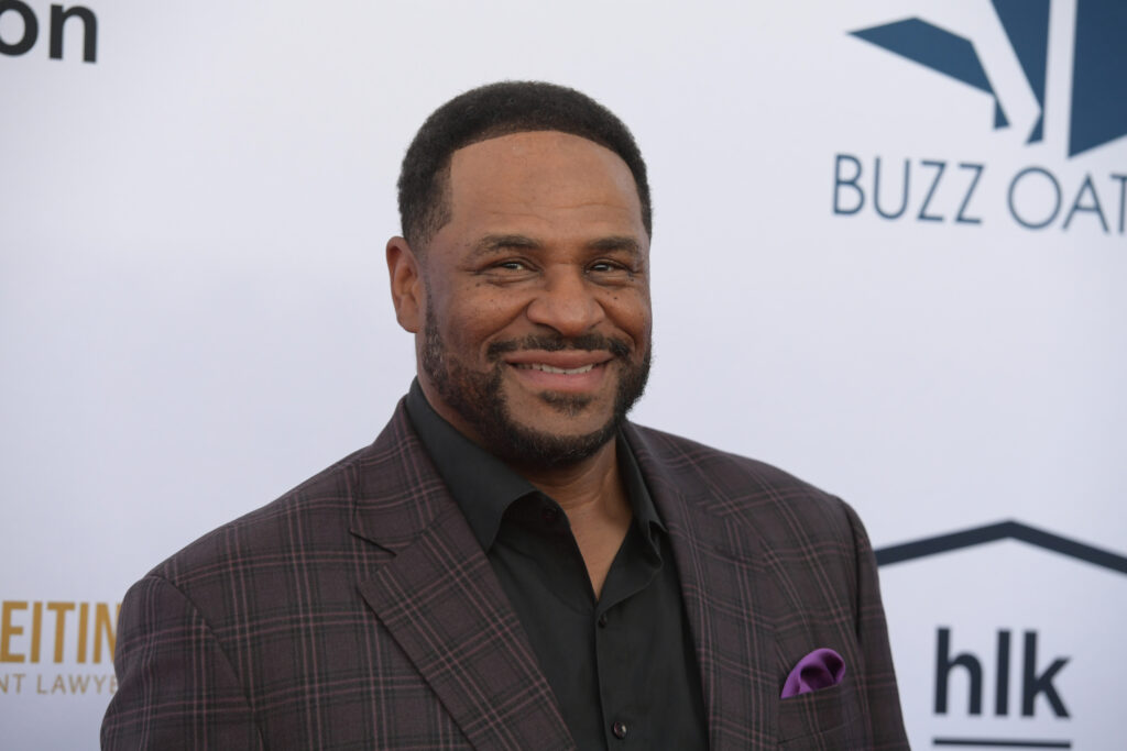 Jerome Bettis attends Harold and Carole Pump Foundation 25th Anniversary Celebrity Dinner at The Beverly Hilton.