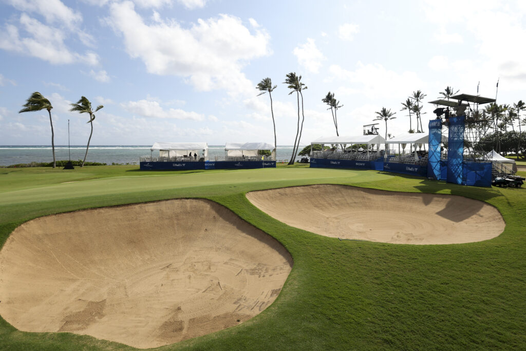 A general view of Waialae ahead of the Sony Open in Hawaii