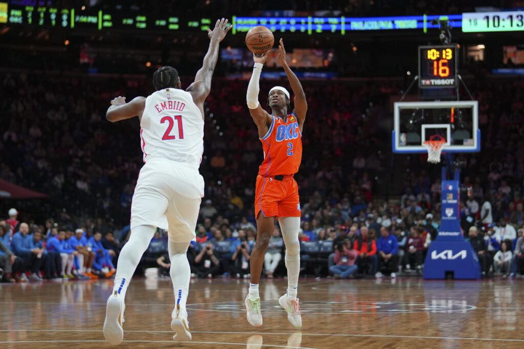 Oklahoma City Thunder v Philadelphia 76ers