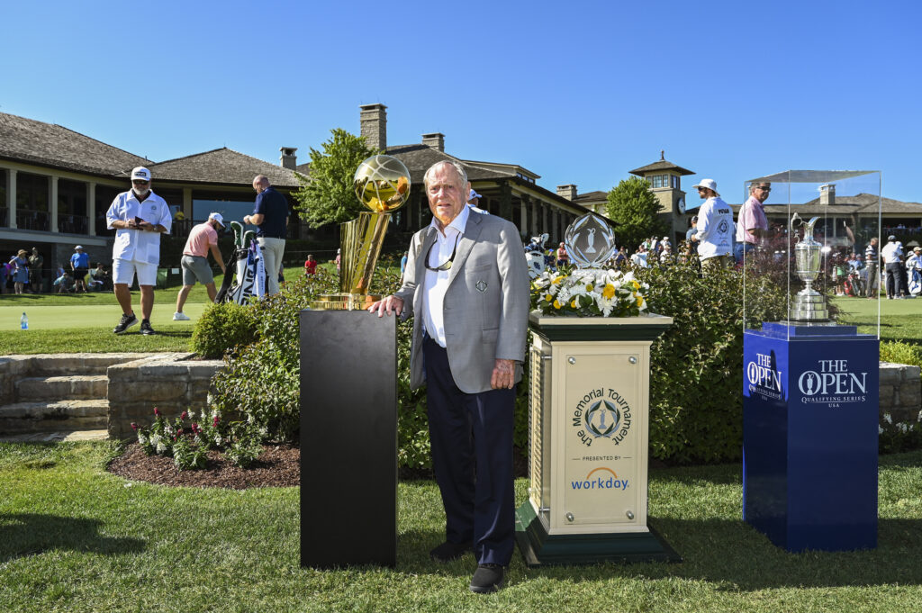 Jack Nicklaus at the Memorial Tournament