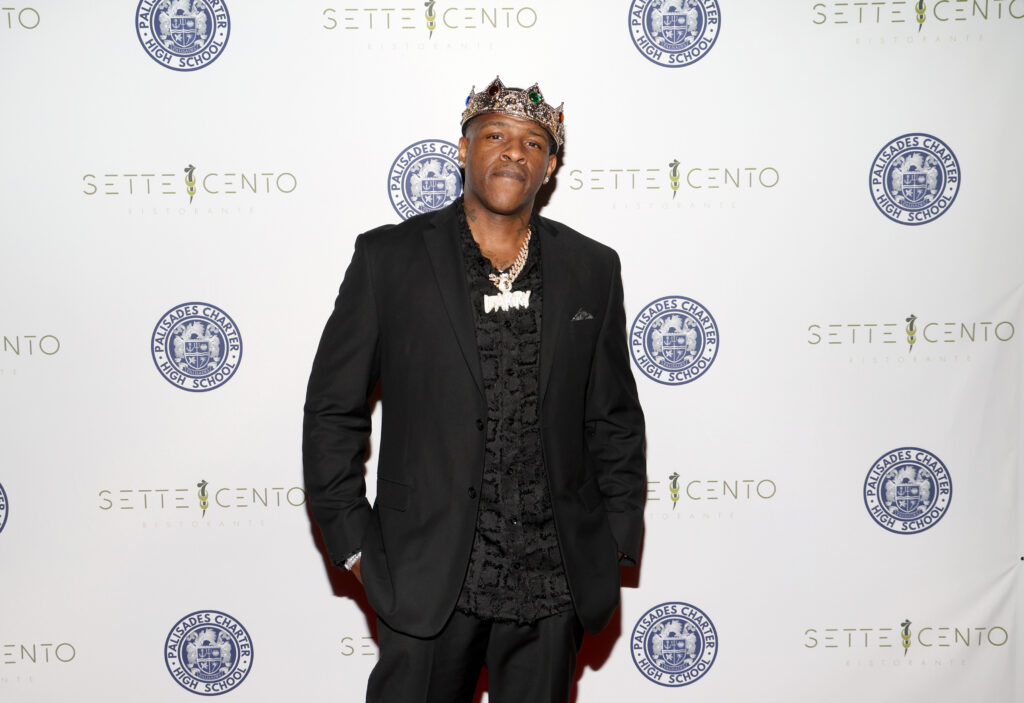 Rashad McCants attends the Settecento Grand Opening Event Dedicated to Palisades Charter High School Recovery Efforts.