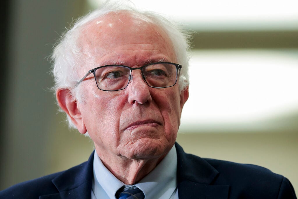 Sen. Bernie Sanders Holds News Conference On Labor And A.I.