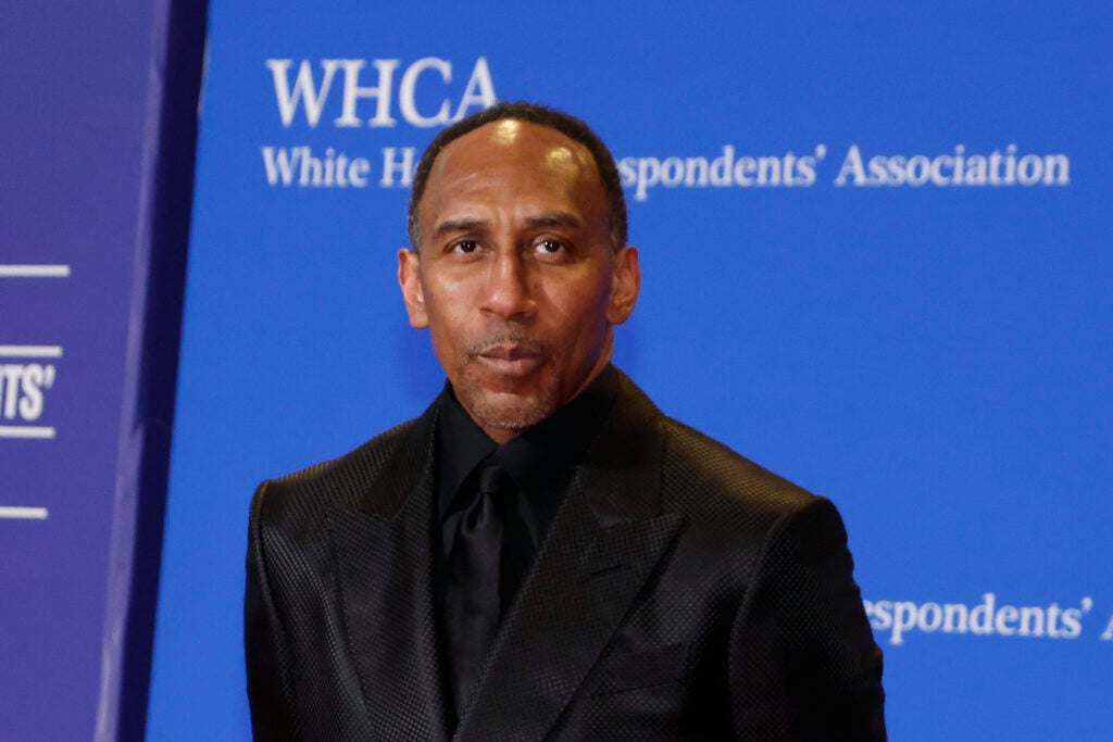 Stephen A. Smith attends the 2026 White House Correspondents' Dinner at Washington Hilton.