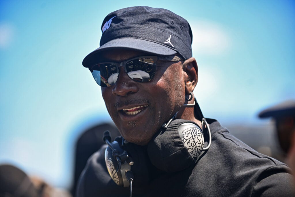 23XI Racing co-owner Michael Jordan before the Wurth 400 in the NASCAR Cup Series on Sunday, May 3, 2026 at the Texas Motor Speedway.