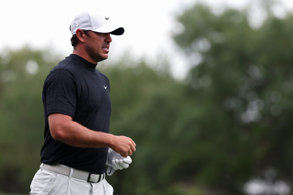 Brooks Koepka in action during the third round of the ONEflight Myrtle Beach Classic