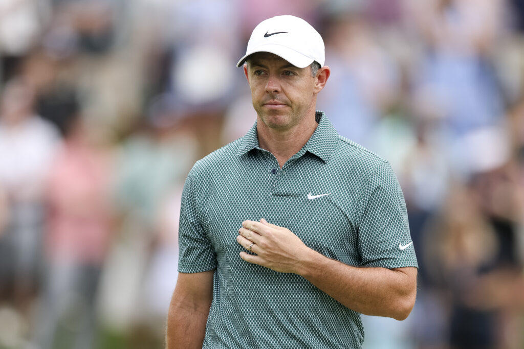 Rory McIlroy during the third round of the Truist Championship