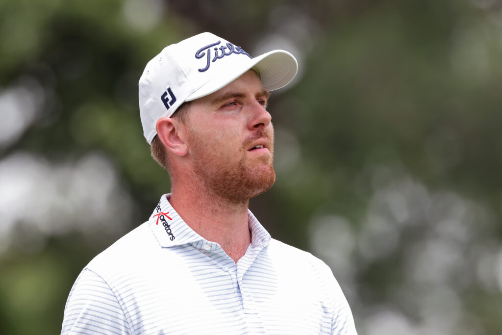 Ryan Gerard in action during the second round of the Charles Schwab Challenge at Colonial Country Club