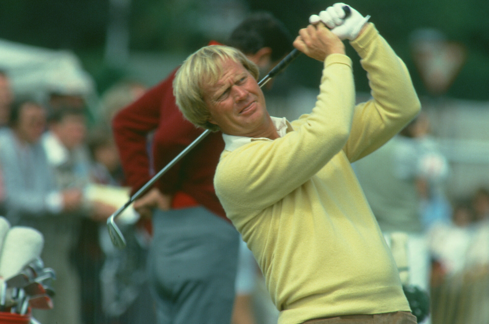Open Championship 1982 at Royal Troon Golf Club in Troon, Scotland, held 15th - 18th July 1982. Pictured, Jack Nicklaus