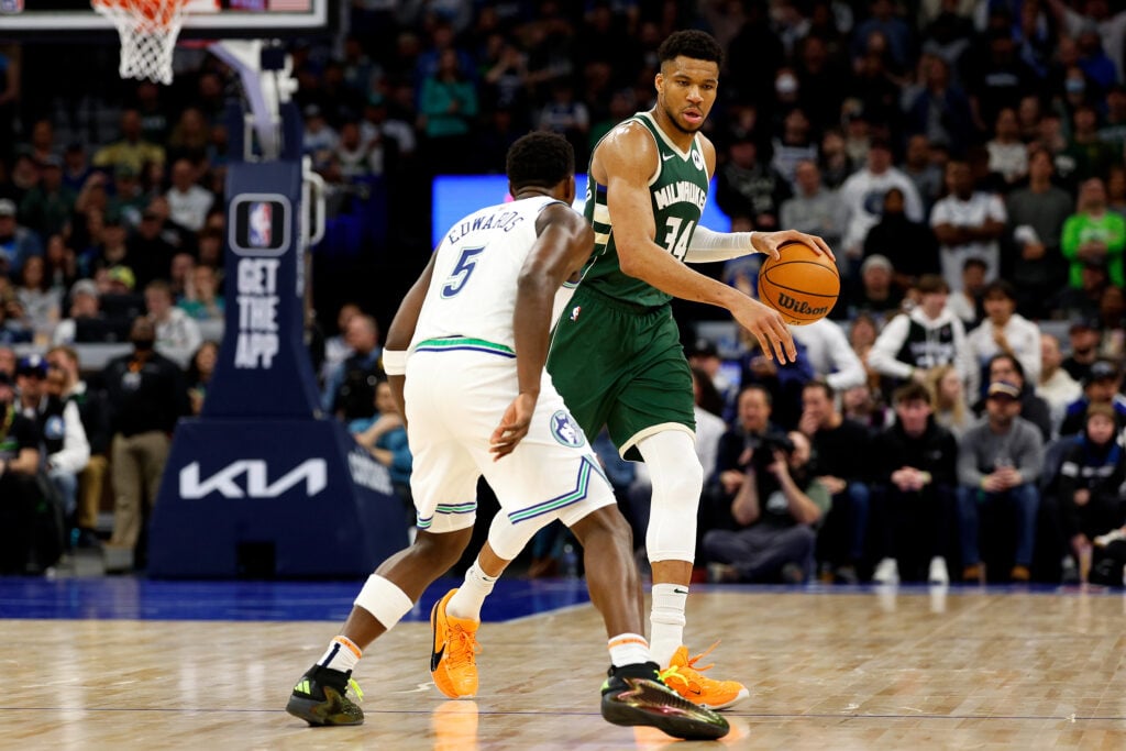 Milwaukee Bucks v Minnesota Timberwolves