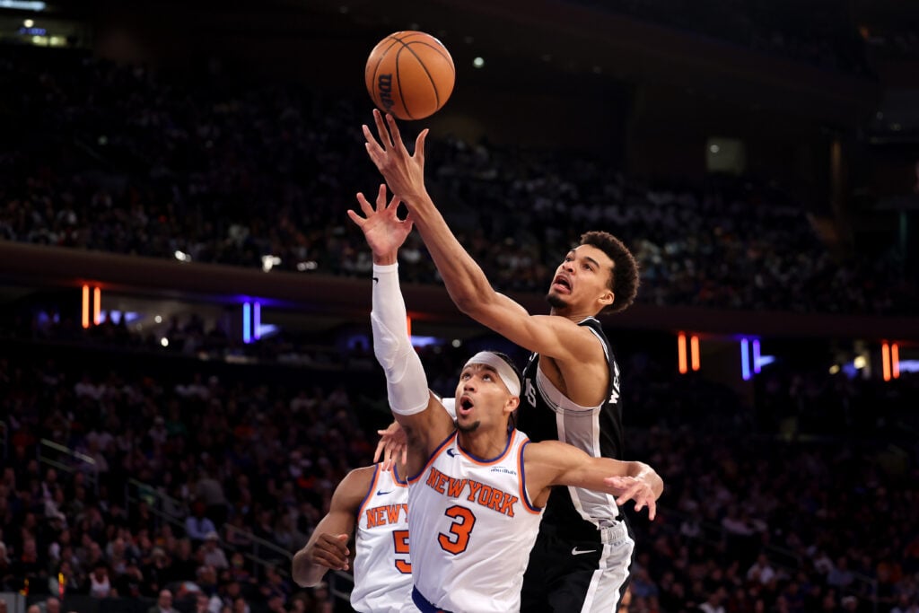San Antonio Spurs v New York Knicks