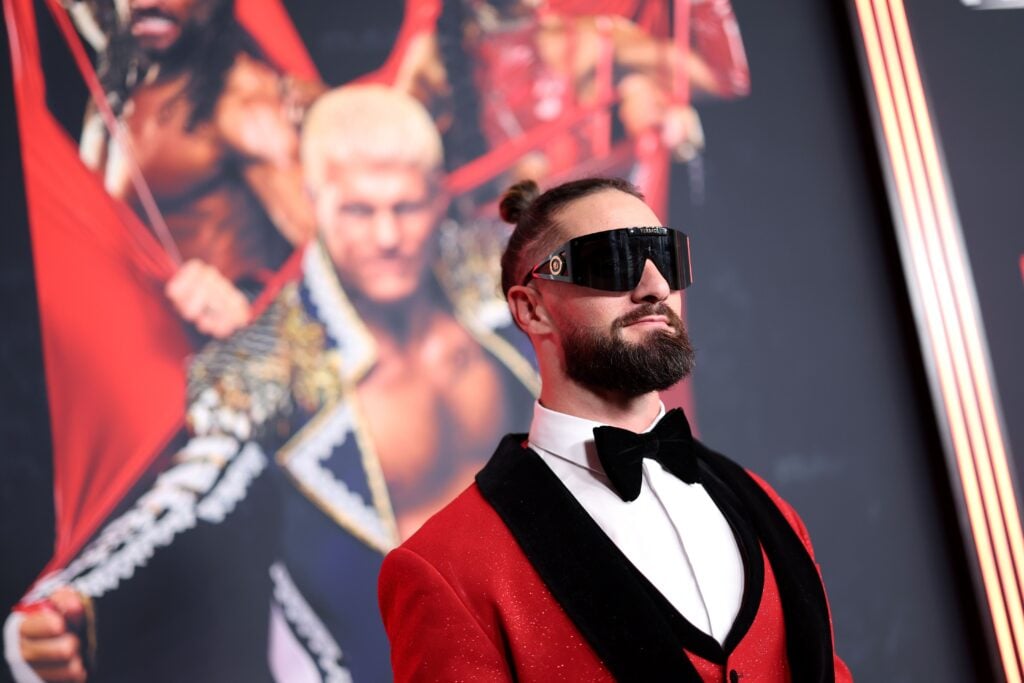 Seth Rollins attends Netflix's Debut of WWE Monday Night Raw