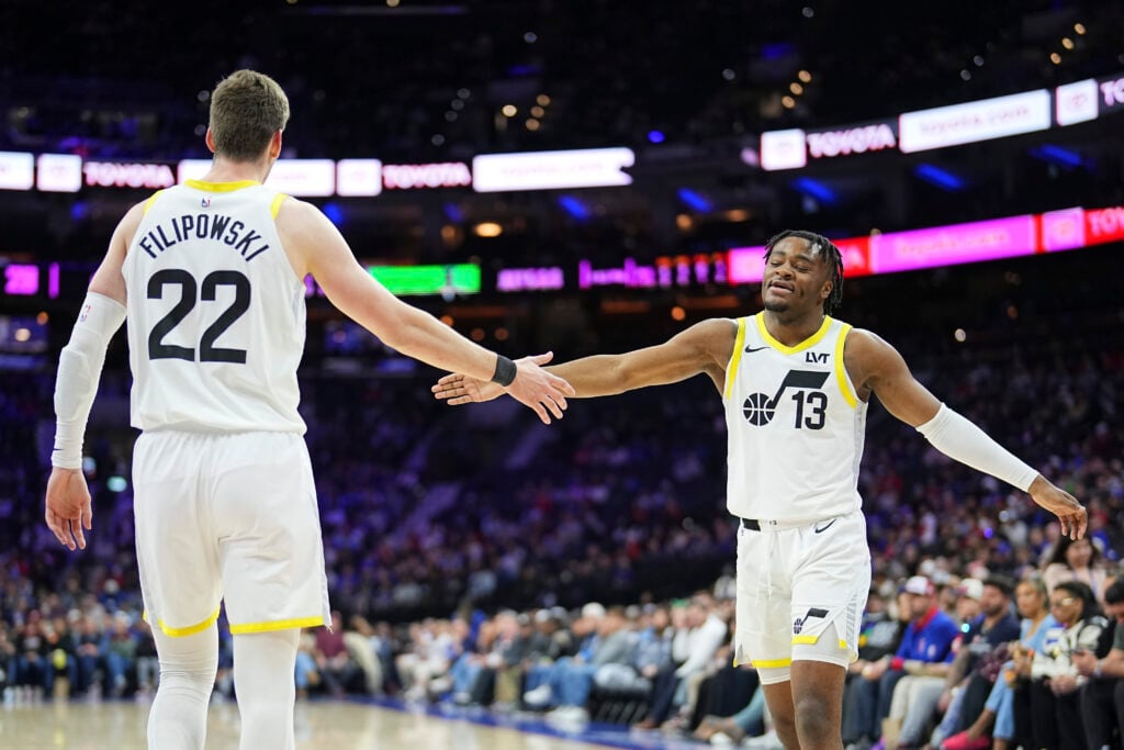 Isaiah Collier and Kyle Filipowski for the Utah jazz