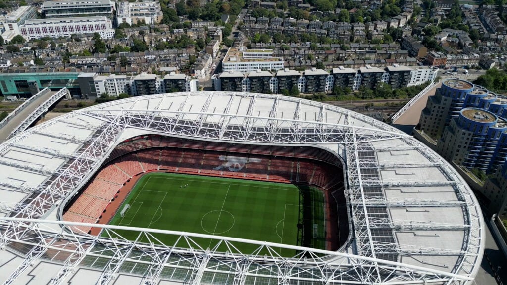 Emirates Stadium in London