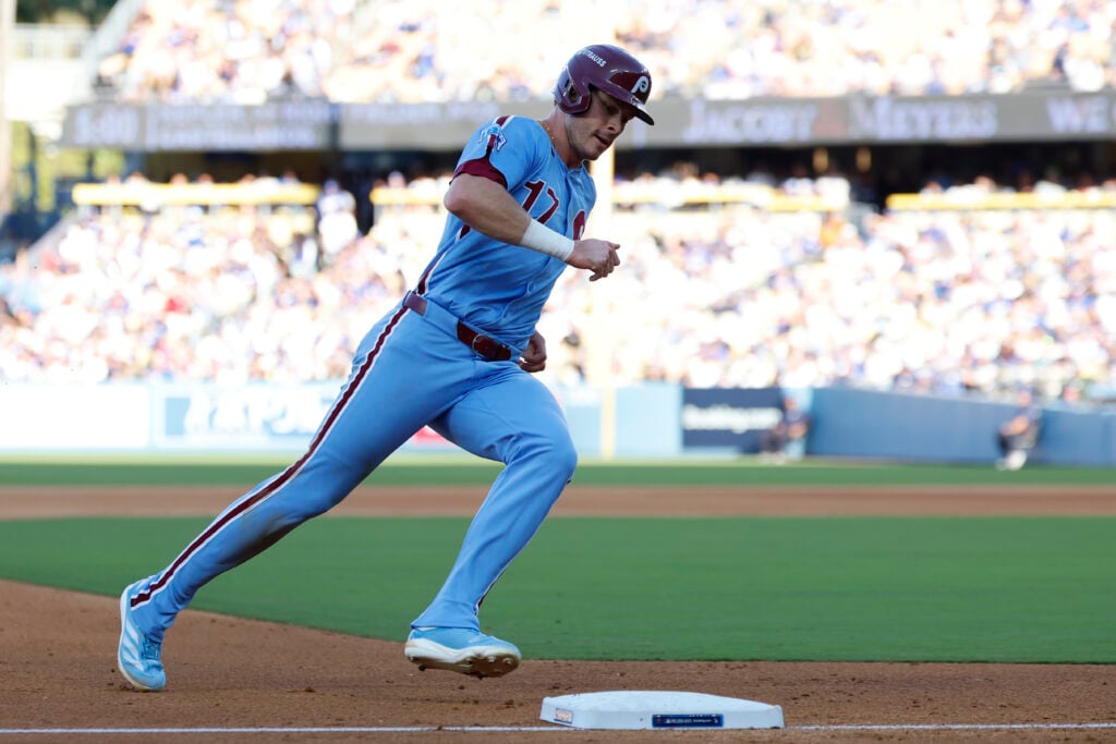 Division Series - Philadelphia Phillies v Los Angeles Dodgers - Game Four