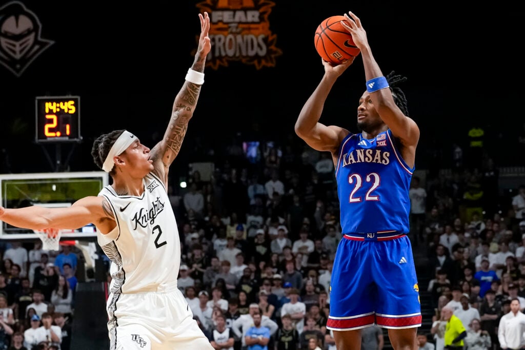 COLLEGE BASKETBALL: JAN 3 Kansas at UCF Knights