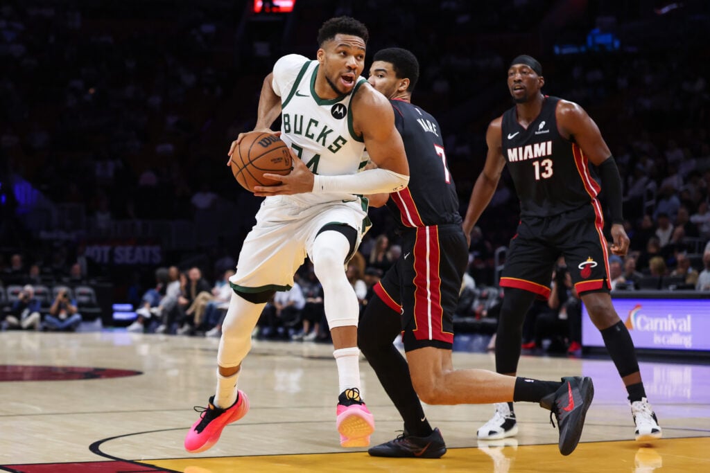 Milwaukee Bucks v Miami Heat
