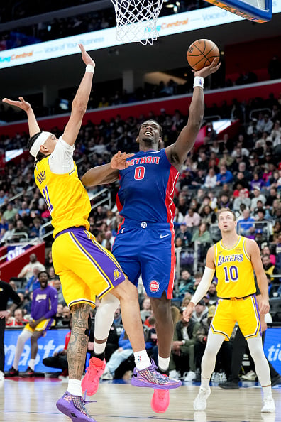 Los Angeles Lakers v Detroit Pistons