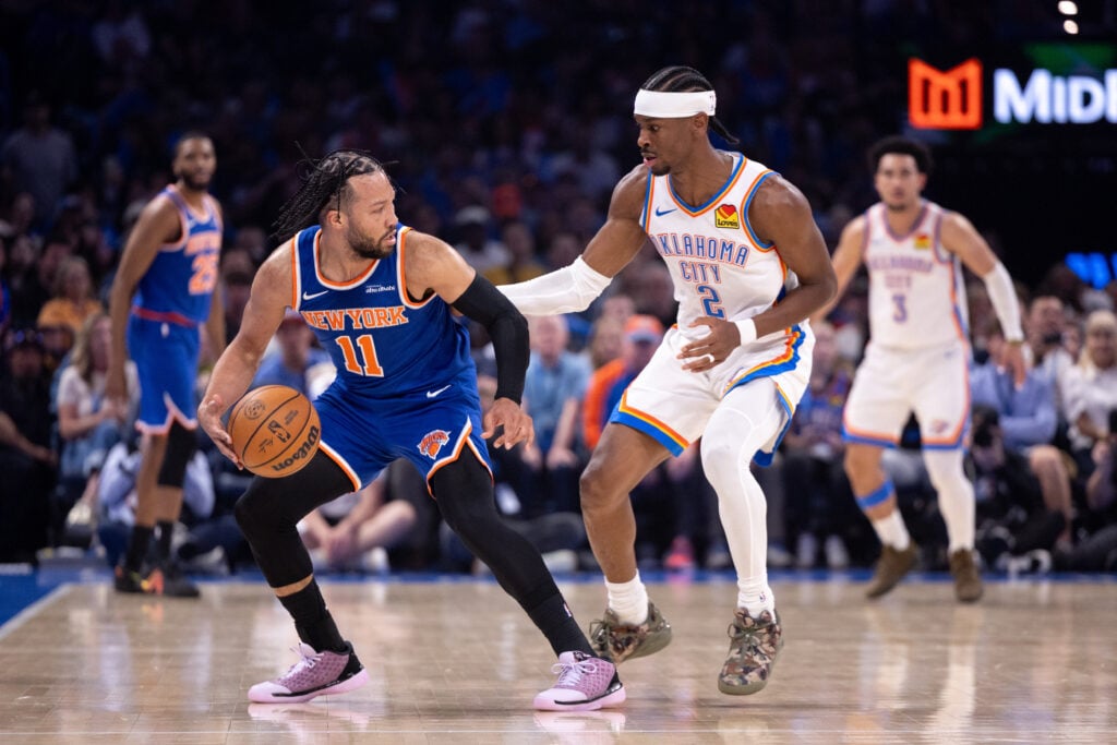 New York Knicks v Oklahoma City Thunder