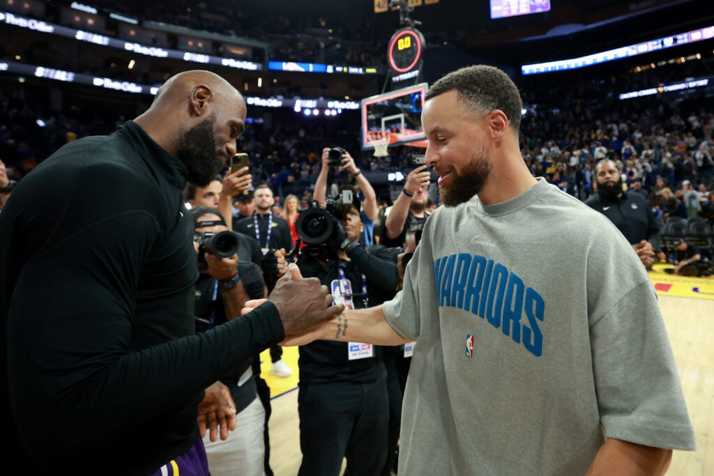 Los Angeles Lakers v Golden State Warriors