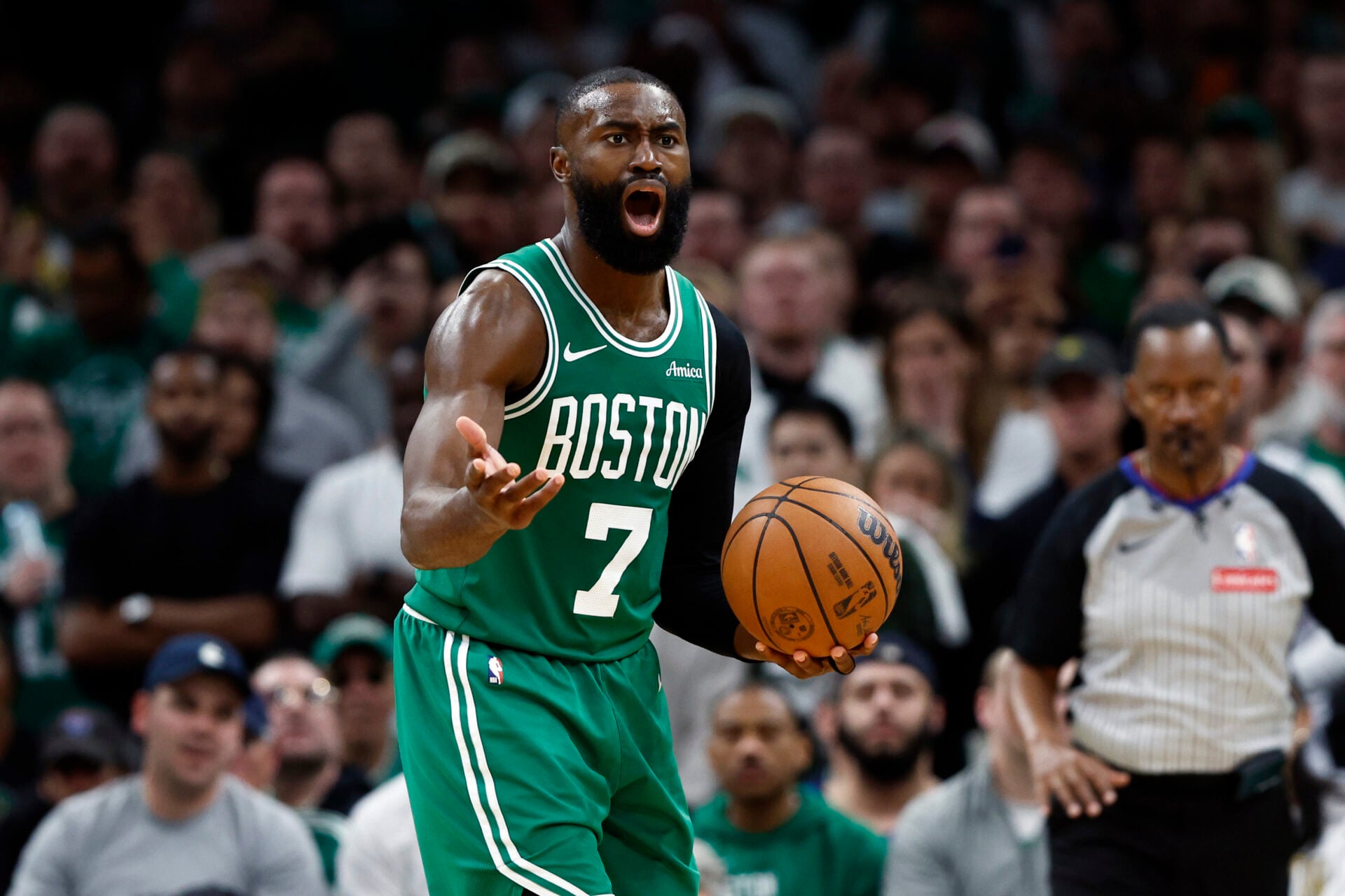Photo by Danielle Parhizkaran/The Boston Globe via Getty Images