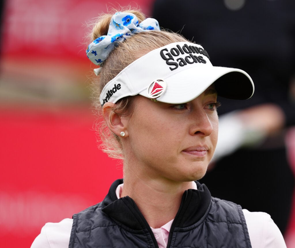 Nelly Korda plays at the 2026 LPGA Dow Championship