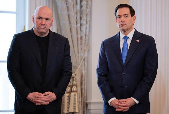 Secretary Rubio Hosts Understanding Signing Ceremony With UFC CEO Dana White At The State Department