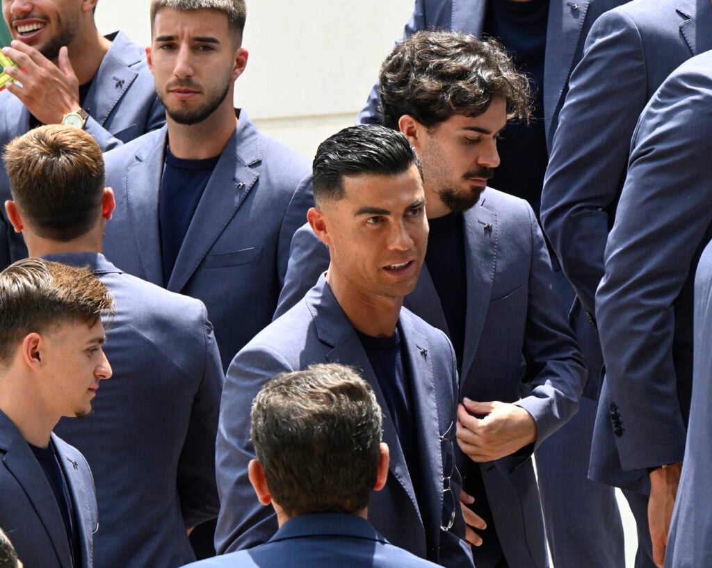 Portugal's Prime Minister Luis Montenegro Receives Portugal's National Soccer Team Before Their Departure To Participate In FIFA World Cup 2026