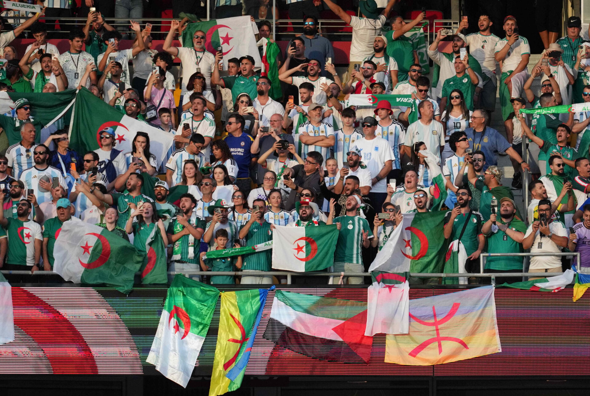 Algeria fans watching from home face one of the toughest World Cup schedules