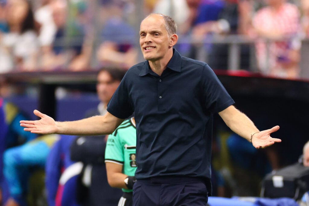 Thomas Tuchel Manager / Head Coach of England during the FIFA World Cup 2026 Group L match between England and Croatia