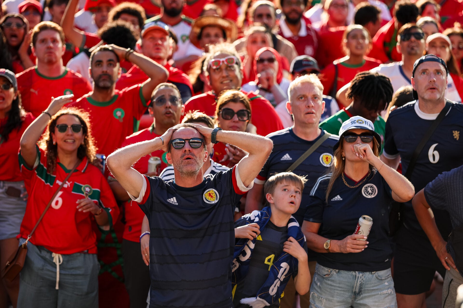 The Scotland chant which united Brazil, Morocco, Haiti and Scotland fans in Boston streets