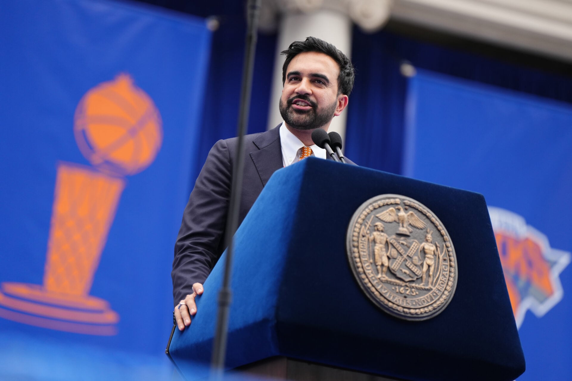 New York mayor Zohran Mamdani’s speech at Knicks NBA Championship parade labelled ‘special’ by fans