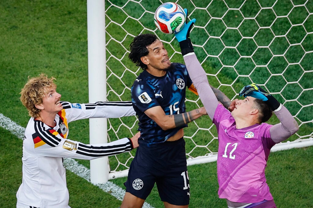 In thrilling finish, Paraguay knocks Germany out of World Cup in Foxborough