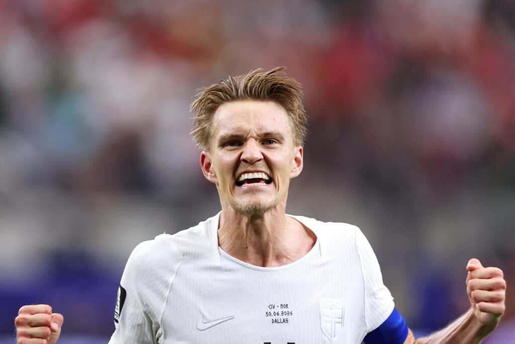 Martin Odegaard during Ivory Coast v Norway -World Cup